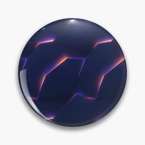 Item preview, Futuristic Neon Shards on Dark Background designed and sold by patternicco.