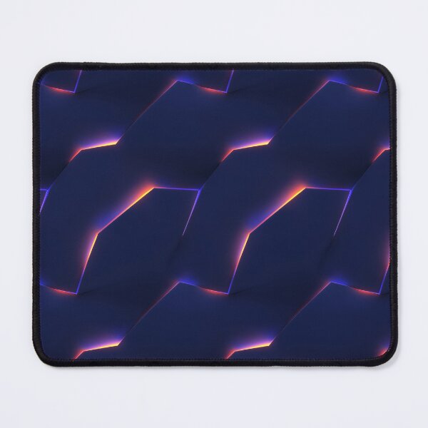 Item preview, Futuristic Neon Shards on Dark Background designed and sold by patternicco.