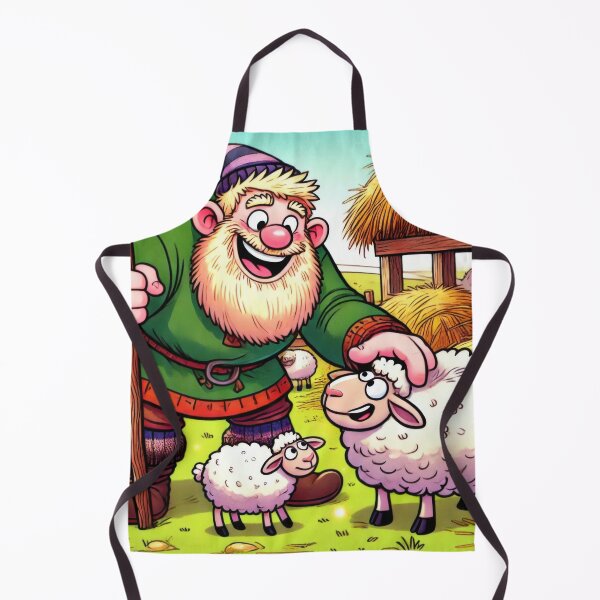 Item preview, Sheep-Cote Clod’s Playful Prank designed and sold by BobArtGallery.
