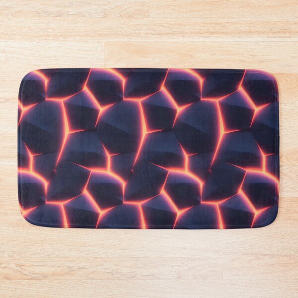 Item preview, Glowing Neon Geometric Fragments Pattern designed and sold by patternicco.