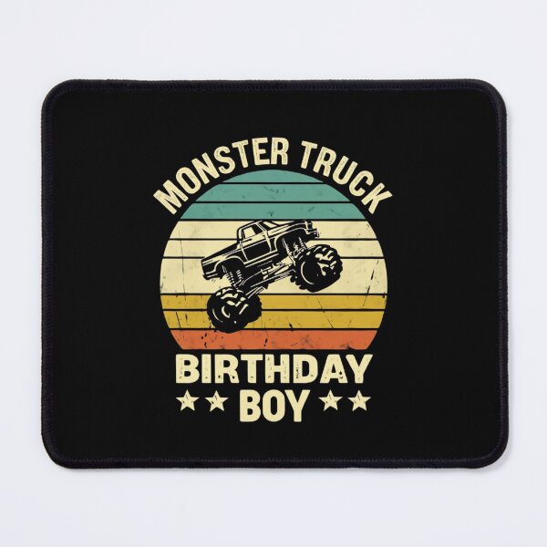 Item preview, Vintage Monster Truck Graphic with Bold "Birthday Boy" Text – Retro Off-Road Party Design designed and sold by Colorful-Garden.