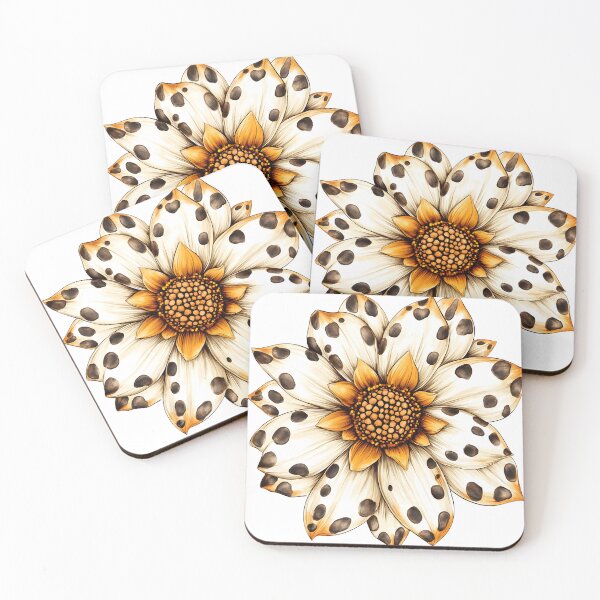 Item preview,  Elegant Flower With a Leopard Print Pattern designed and sold by MarkTees.