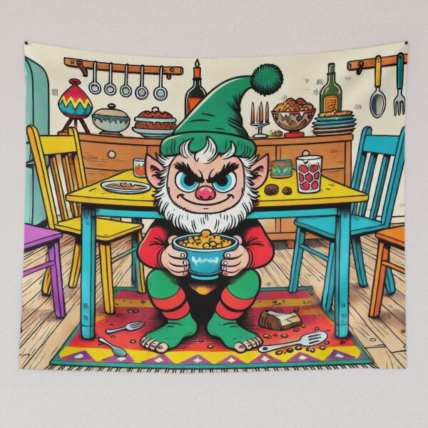 Item preview, Bowl Licker's Hidden Feast designed and sold by BobArtGallery.