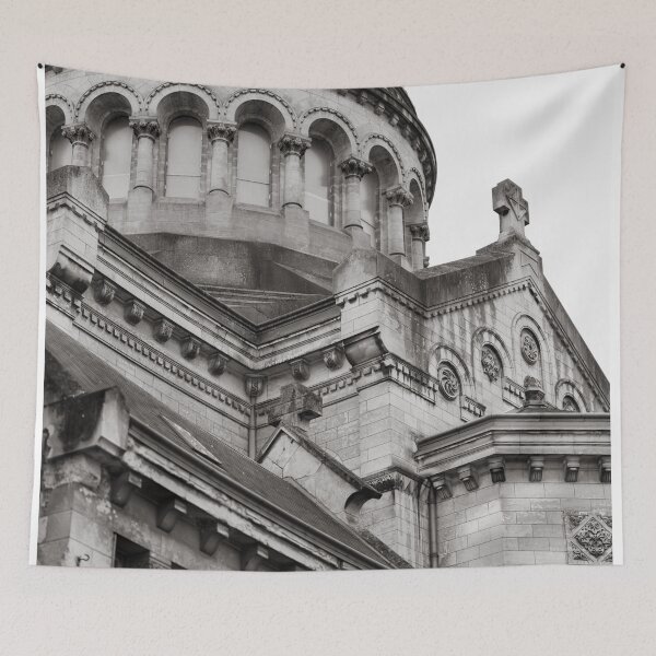 Item preview, Basilica in Tours, France - Monochrome designed and sold by Mark  Spowart.