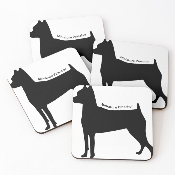 Item preview, Miniature Pinscher standard silhouette designed and sold by bklyng.
