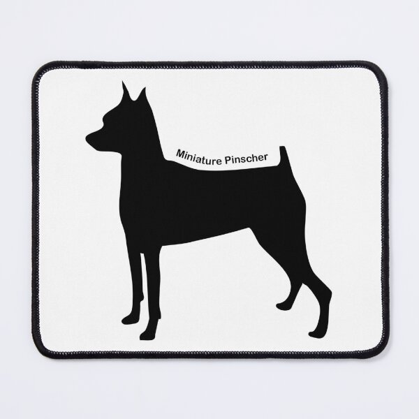Item preview, Miniature Pinscher standard silhouette designed and sold by bklyng.