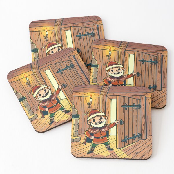Item preview, The Playful Door Slammer designed and sold by BobArtGallery.