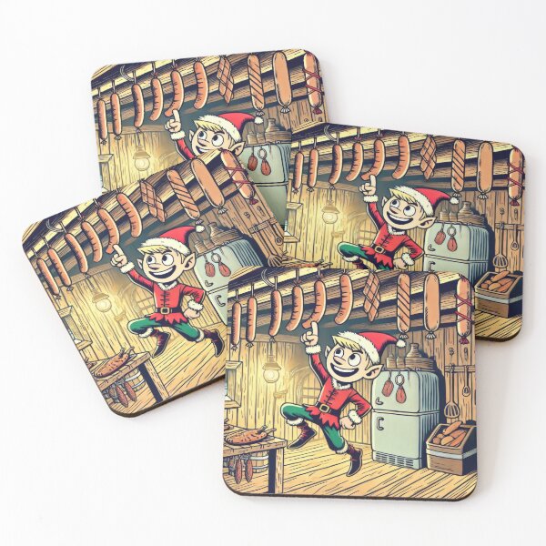 Item preview, The Sneaky Sausage Swiper designed and sold by BobArtGallery.