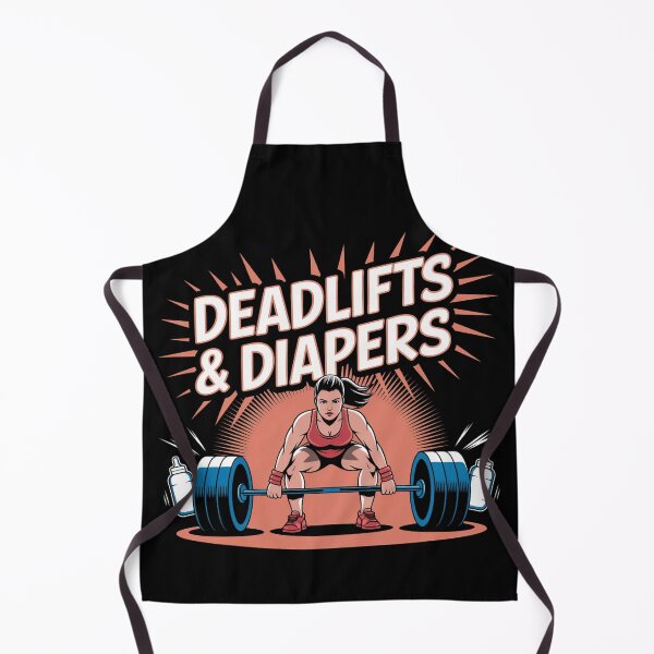 Item preview, Deadlifts & Diapers designed and sold by MagicWander.