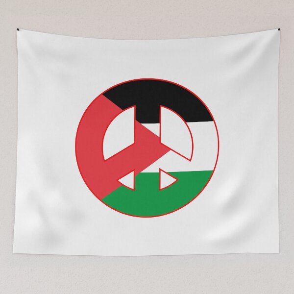 Item preview, Palestinian Peace Symbol designed and sold by wickedcartoons.