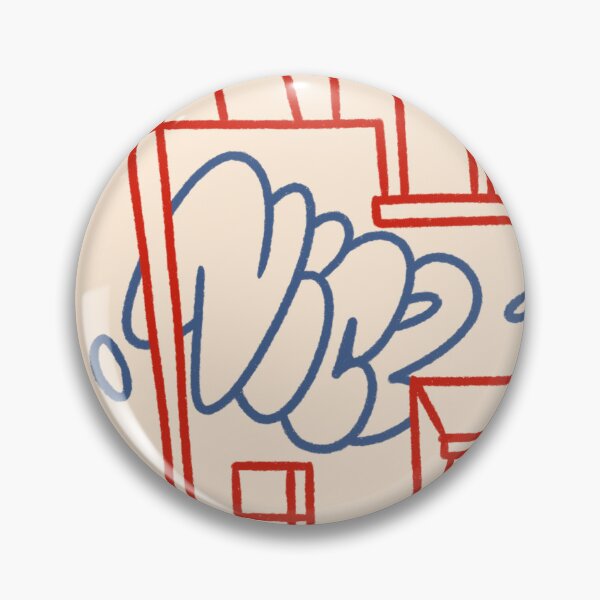 Item preview, Random London House with Graffiti designed and sold by Hihlushka.