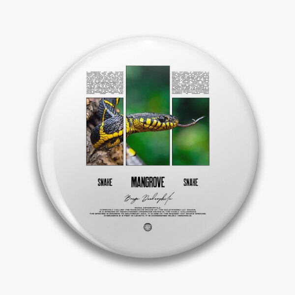 Item preview, Mangrove Snake Modern Streetwear Reptile Keeper designed and sold by JRRTs.