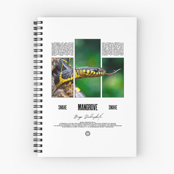 Item preview, Mangrove Snake Modern Streetwear Reptile Keeper designed and sold by JRRTs.