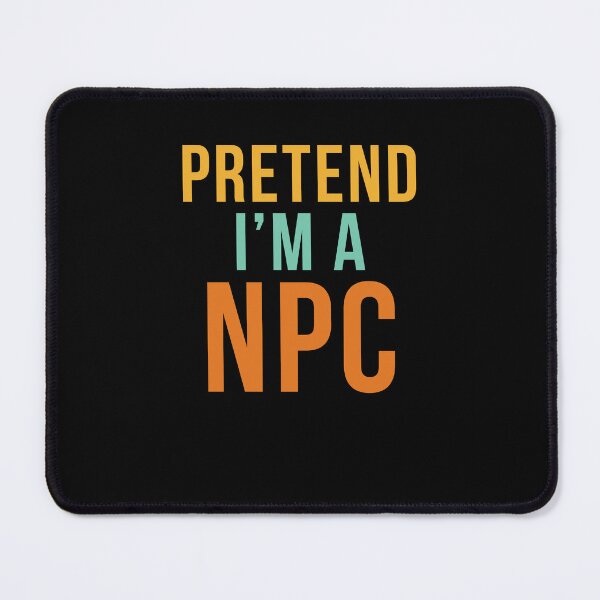 Item preview, Retro Pretend I'm a NPC funny gamer Halloween costume LARP designed and sold by snowry.