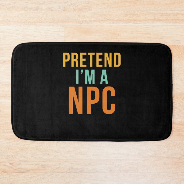Item preview, Retro Pretend I'm a NPC funny gamer Halloween costume LARP designed and sold by snowry.