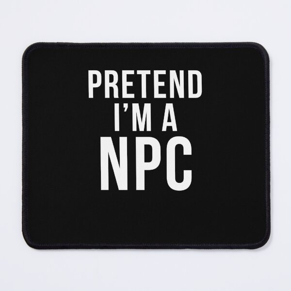 Item preview, Pretend I'm a NPC funny gamer Halloween costume Larping designed and sold by snowry.