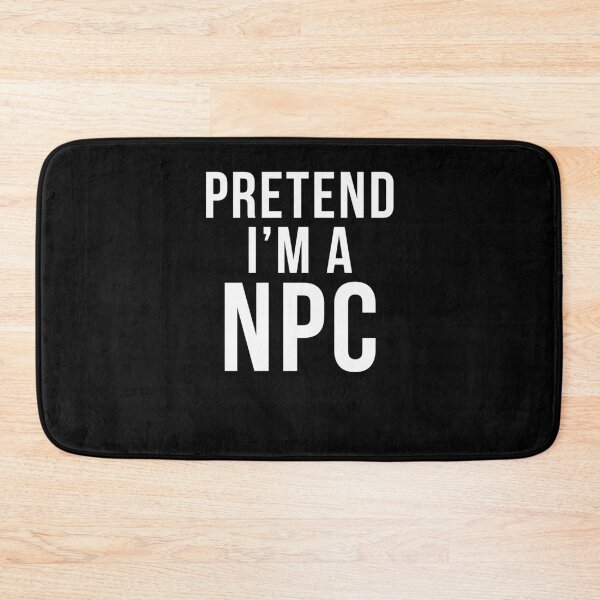 Item preview, Pretend I'm a NPC funny gamer Halloween costume Larping designed and sold by snowry.