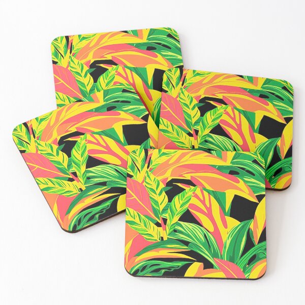 Item preview, Colourful Jungle Foliage Tropical Leaves designed and sold by CamouflageLab.