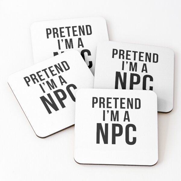 Item preview, Pretend I'm a NPC funny gamer humor Halloween costume designed and sold by snowry.