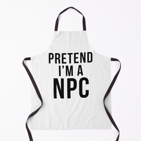 Item preview, Pretend I'm a NPC funny gamer humor Halloween costume designed and sold by snowry.