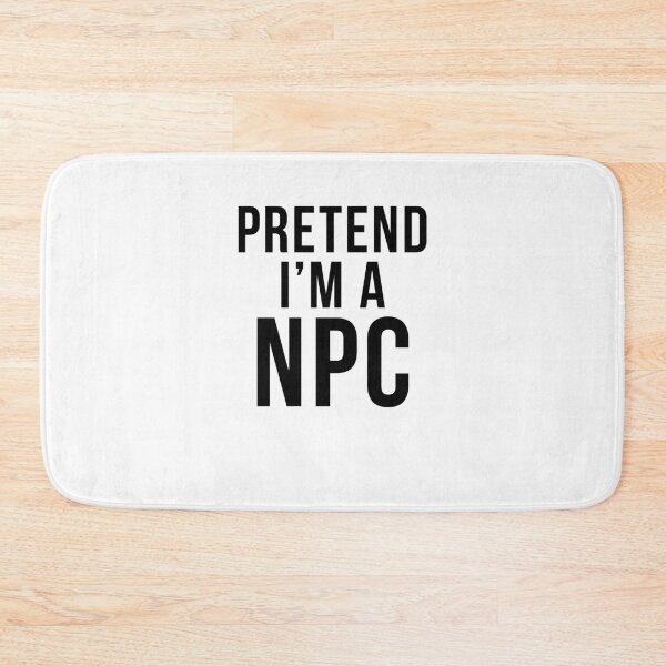 Item preview, Pretend I'm a NPC funny gamer humor Halloween costume designed and sold by snowry.