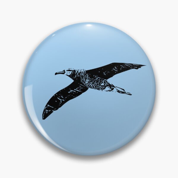 Item preview, Black-footed Albatross Black Design  designed and sold by designsasstultd.