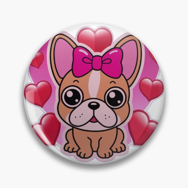 Item preview, Cute French Bulldog Girl designed and sold by OnixDesign.