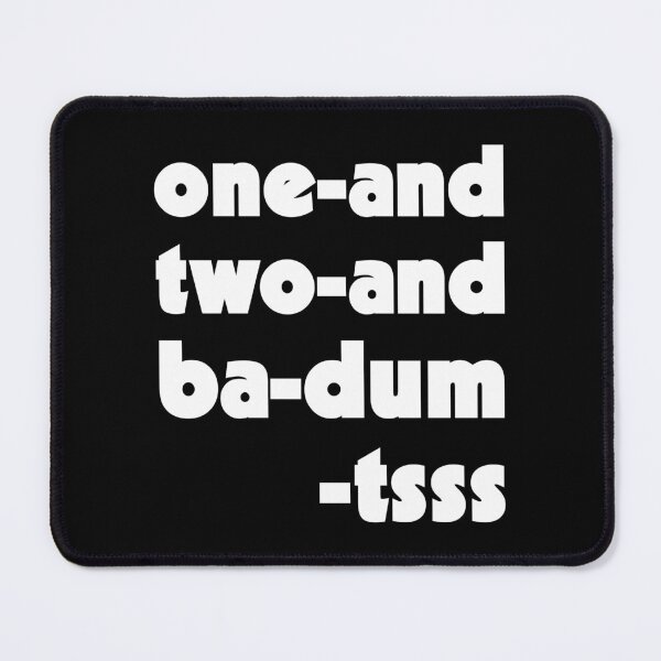 Item preview, Ba dum tsss! Funny drummer gift designed and sold by Marny Design.