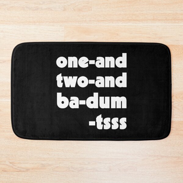 Item preview, Ba dum tsss! Funny drummer gift designed and sold by Marny Design.