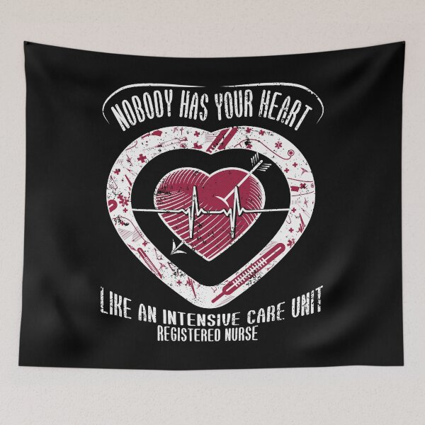 Item preview, Nurse Valentines Shirt ICU Intensive Care Unit RNA CNA Nurse designed and sold by shoppzee.