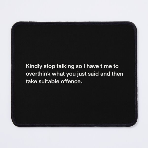Item preview, Stop talking designed and sold by GinetteWhite.