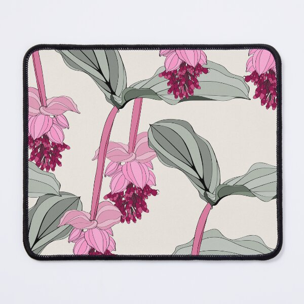 Item preview, Seamless pattern, Medinilla magnifica flowers with leaves. designed and sold by MatyKotiv.