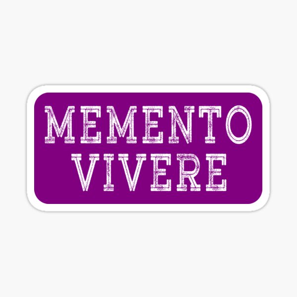 Item preview, Memento Vivere designed and sold by Jeallan Designs.