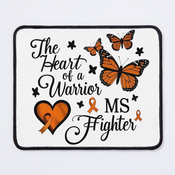 Item preview, The heart of a Warrior-MS Awareness  designed and sold by Waseemkhan86.