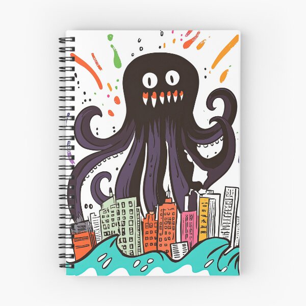 Item preview, Tentacle monstrosity gripping urban streets designed and sold by Piotrek0001.