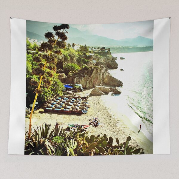 Item preview, Nerja Calahonda Beach Andalusia Costa del Sol Spain designed and sold by AndyEvansPhotos.