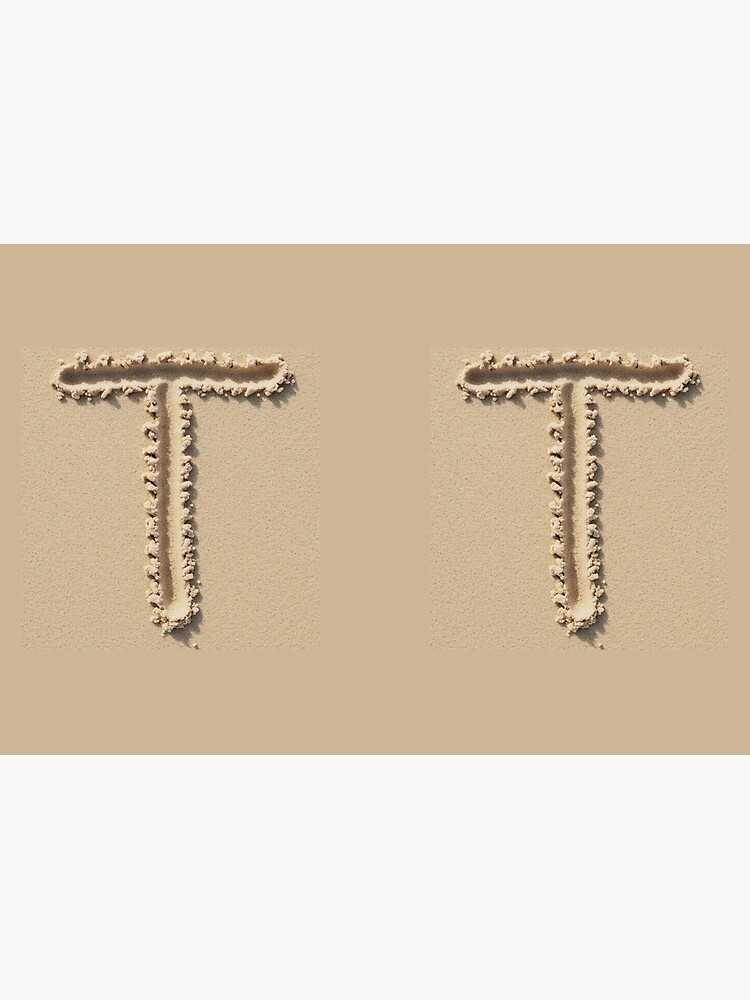 Thumbnail 3 of 3, Journal, SAND LETTER T designed and sold by Art-type.