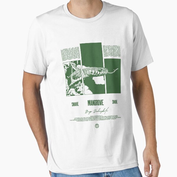 Item preview, Mangrove Snake Modern Streetwear Reptile Keeper designed and sold by JRRTs.