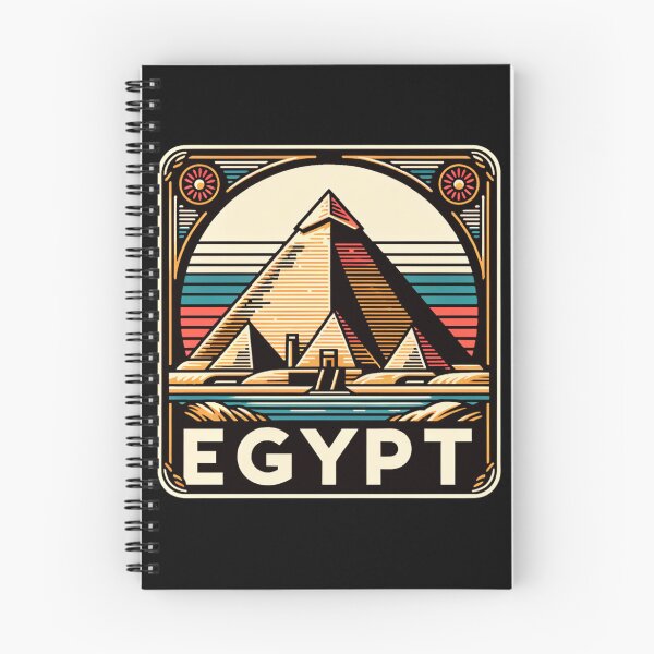 Item preview, Egypt Giza Pyramids and Necropolis Hieroglyphs Travel  designed and sold by Maindy.