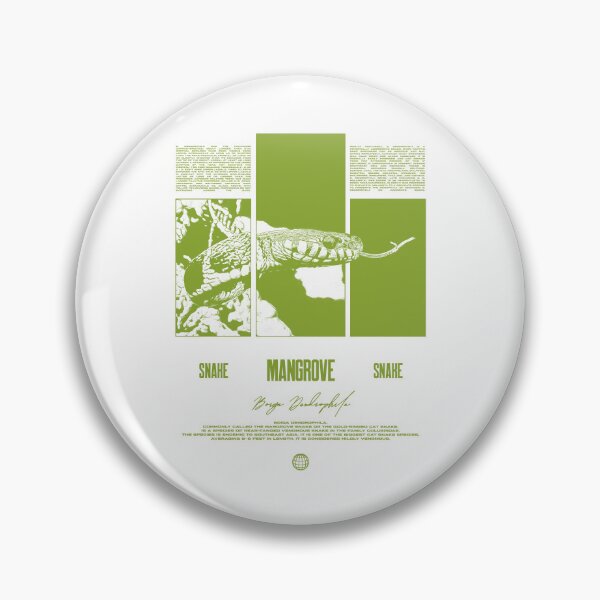 Item preview, Mangrove Snake Modern Streetwear Reptile Keeper designed and sold by JRRTs.