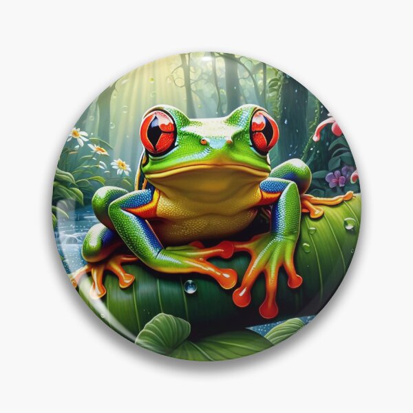 Item preview, Tree Frog designed and sold by M-Y-A-R-T-.