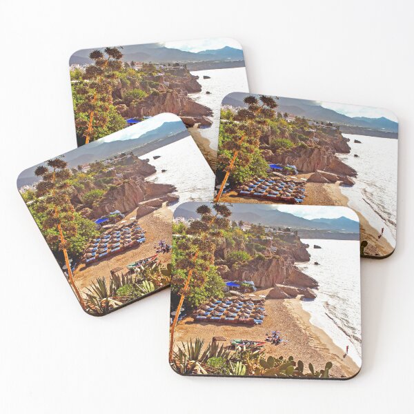 Item preview, Nerja Calahonda Beach Andalusia Costa del Sol Spain designed and sold by AndyEvansPhotos.