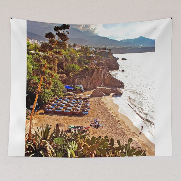 Item preview, Nerja Calahonda Beach Andalusia Costa del Sol Spain designed and sold by AndyEvansPhotos.