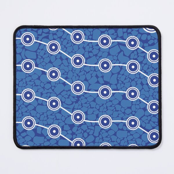 Item preview, Blue African loincloth patterns designed and sold by Wolagno.
