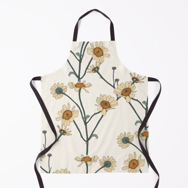 Item preview, Camomile daisy flowers seamless pattern illustration. designed and sold by MatyKotiv.