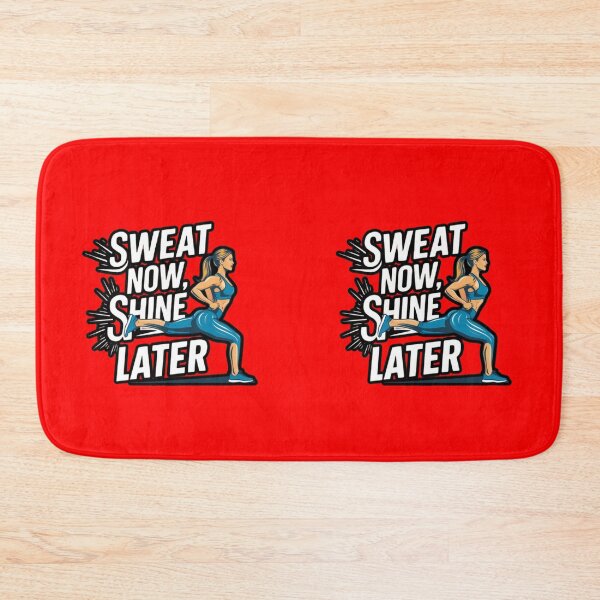 Item preview, Sweat Now, Shine Later – Motivational Fitness Design Gifts designed and sold by TrendsLook.