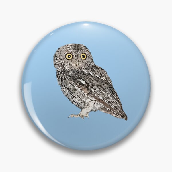 Item preview, Whiskered Screech-Owl Color Design  designed and sold by designsasstultd.