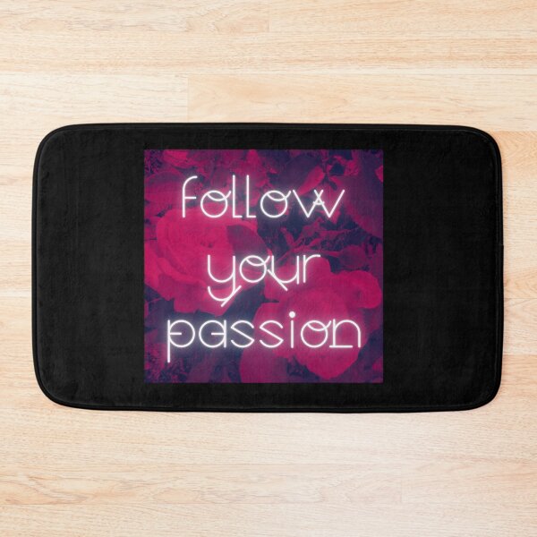 Item preview, Follow Your Passion Rose Neon Flower designed and sold by MySciPic.