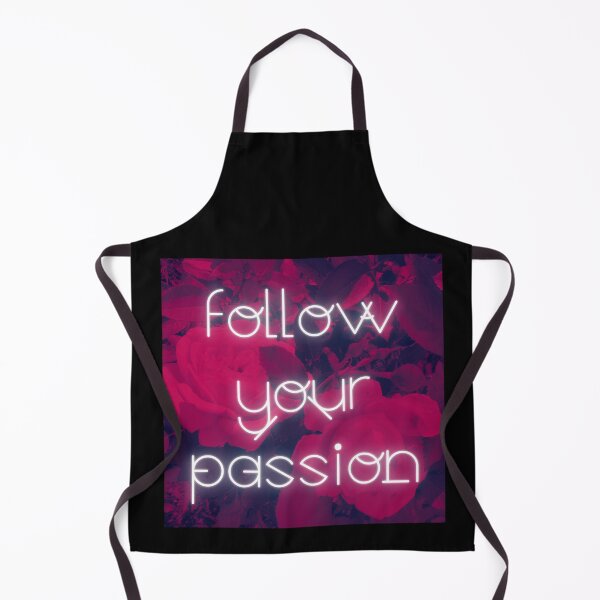 Item preview, Follow Your Passion Rose Neon Flower designed and sold by MySciPic.