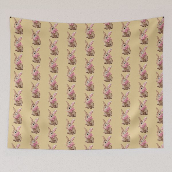 Item preview, Faux Embroidery Bunny Design - Cute Easter and Kids Artwork designed and sold by tarzbol.